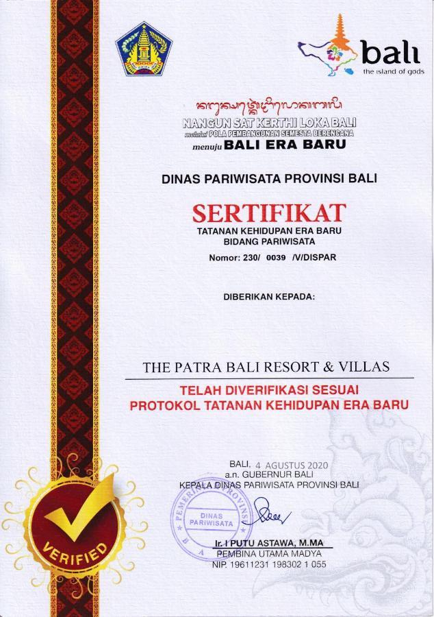 קוטה לומבוק Villas At The Patra Bali Resort And Villas - Chse Certified מראה חיצוני תמונה